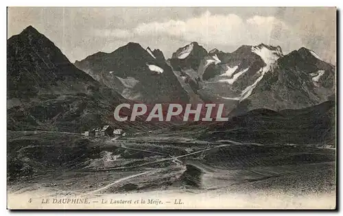 Cartes postales Le Dauphine Pittoresque Le Lautaret et la Meije