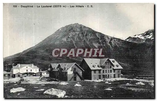 Cartes postales Le Dauphine Le Lautaret Les Hotels