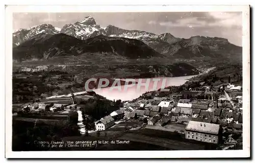 Ansichtskarte AK Corps Vue generale et le Lac du Sautet