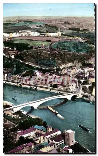 Moderne Karte Vienne Sur Le Rhone Vue Generale