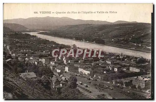 Cartes postales Vienne Quartier du Plan de l Aiguille et Vallee du Rhone