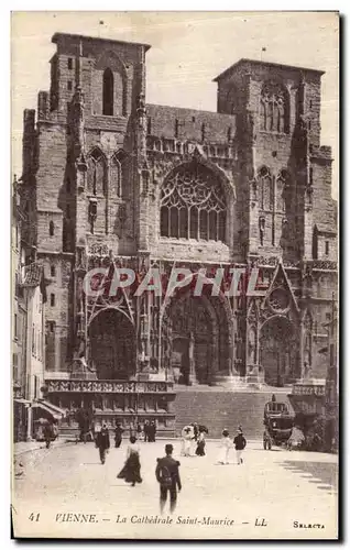 Cartes postales Vienne La Cathedrale Saint Maurice