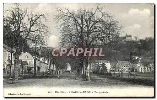 Cartes postales Dauphine Uriage les Bains Vue Generale