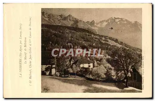 Cartes postales La Perriere Le massif de Belledonne