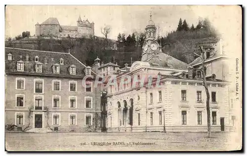 Cartes postales Uriage Les Bains L Etablissement