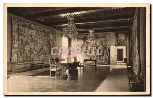 Cartes postales Chateau de Vizille Grand salon Tapisseries des Gobelins