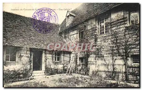 Cartes postales Interieur du Convent de la Grand Chartreuse Une Cellule