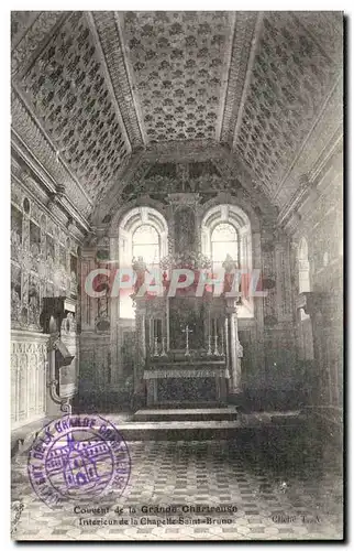 Cartes postales Couvent de la Grande Chartreuse Interieur de la Chapelle Saint Bruno