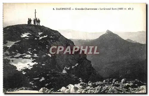 Ansichtskarte AK Dauphine Grande Chartreuse Le Grand Som