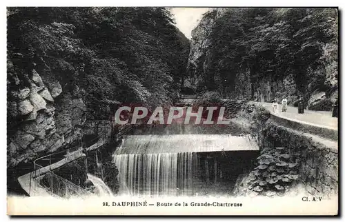 Cartes postales Dauphine Route de la Grande Chartreuse