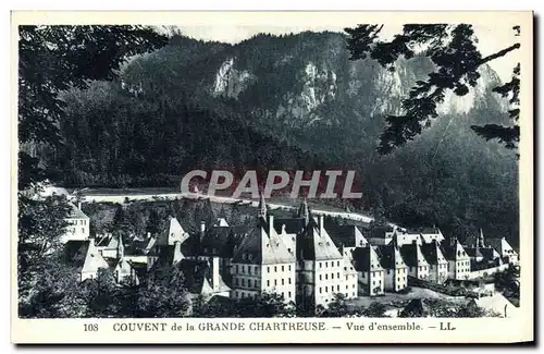 Cartes postales Couvent De La Grande Chartreuse Vue d ensemble