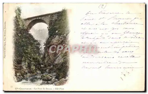 Cartes postales Chartreuse Le Pont St Bruno