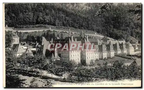 Cartes postales Chartreuse Dauphine Couvent de la La Vue Generale