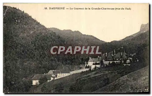 Cartes postales Chartreuse Dauphine Couvent de la Grande Chartreuse