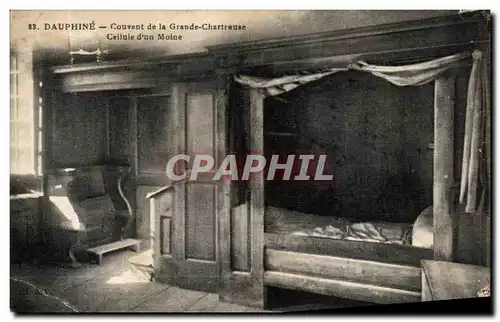 Cartes postales Chartreuse Dauphine Couvent Cellule d un Moine