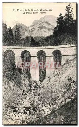 Cartes postales Chartreuse Dauphine Route de la Grande Le Pont Saint Pierre