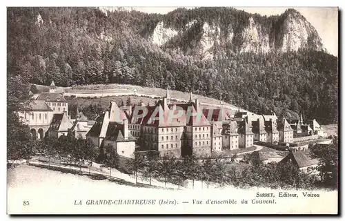 Cartes postales Chartreuse Dauphine La Grande Vue d ensemble du Couvent