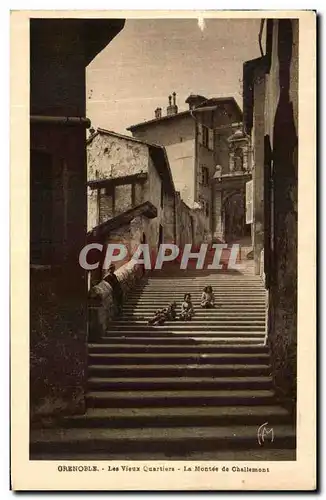 Cartes postales Grenoble Les Vieux Quartiers La Montee de Chellemont