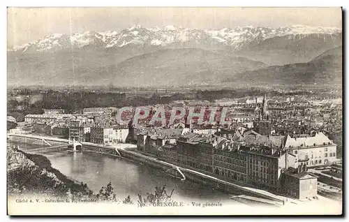 Cartes postales Grenoble Vue Generale