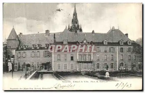 Cartes postales Grenoble L Hotel de Ville