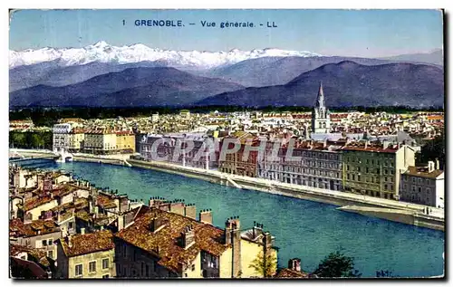 Cartes postales Grenoble Vue Generale