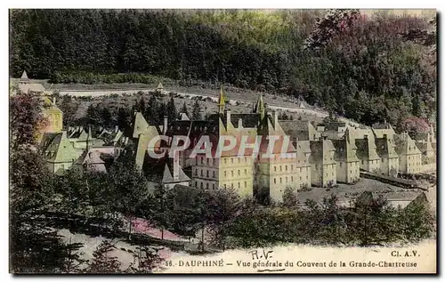 Cartes postales Chartreuse Vue Generale du Couvent de la Grande