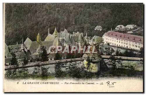 Cartes postales Chartreuse la Grande Vue d ensemble du Couvent