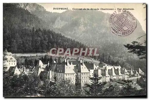 Cartes postales Chartreuse Couvent de la Grande Vue Generale