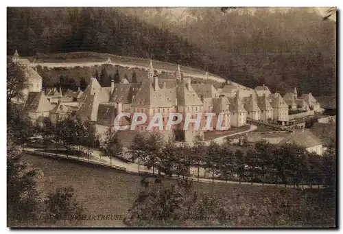 Cartes postales La Grande Chartreuse Vue Generale du Monastere