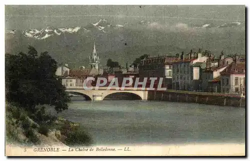 Ansichtskarte AK Grenoble La Chaine de Belledonne