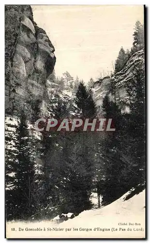 Cartes postales Grenoble a St Nizier par les Gorges d Engins