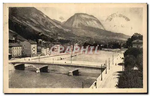 Cartes postales Grenoble Sur L Isere Et Le Saint Eynard