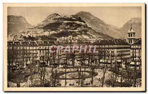 Cartes postales Grenoble Vue sur le Neron la Bastille le Rachois et le St Eynard