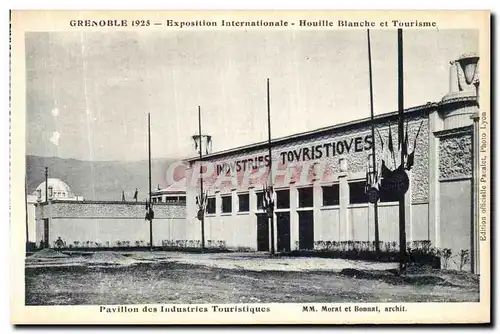 Cartes postales Grenoble Exposition Internationale Houille Blanche et Tourisme Le Pavillon des Industries Touris