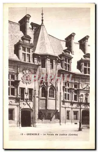 Cartes postales Grenoble Le Palais de Justice