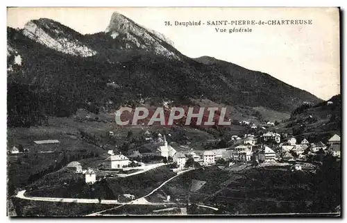 Ansichtskarte AK Dauphine Saint Pierre de Chartreuse Vue Generale