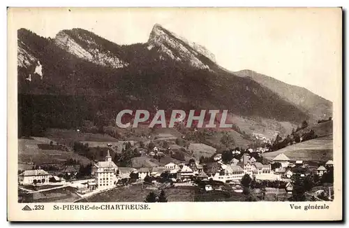 Cartes postales St Pierre de Chartreuse Vue Generale