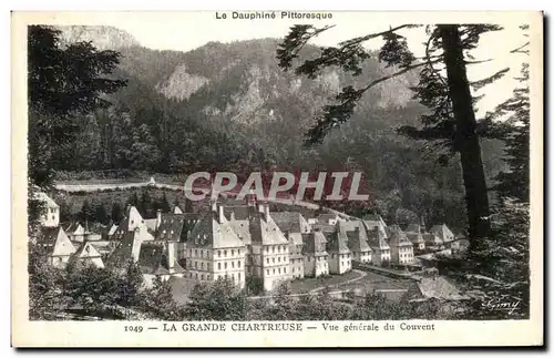 Cartes postales La Grande Chartreuse Vue Generale du Couvent