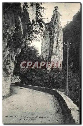 Cartes postales Dauphine Route de la Chartreuse Pic de l Oeillette