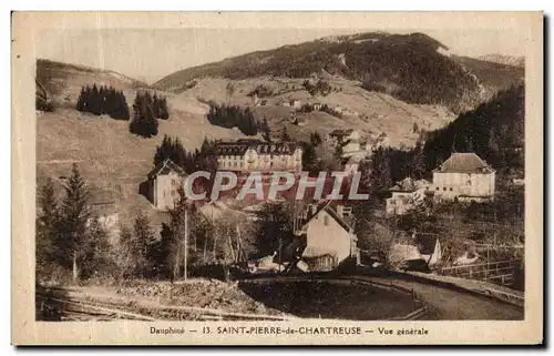 Ansichtskarte AK Dauphine Saint Pierre de Chartreuse Vue Generale