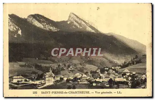 Cartes postales Saint Pierre de Chartreuse Vue Generale