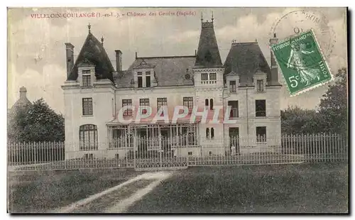 Cartes postales Villelon Coulange Chateau des Genets