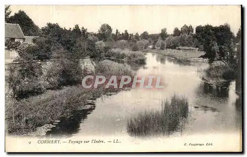 Cartes postales Cormery Paysage sur l Indre