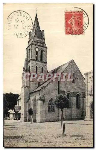 Cartes postales Restigne L Eglise