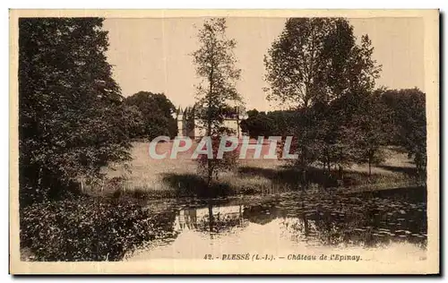 Ansichtskarte AK Plesse Chateau de l Espinay