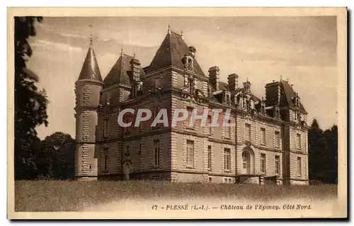 Ansichtskarte AK Plesse Chateau de L Epinay