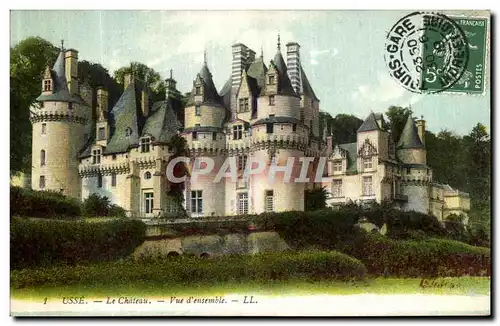 Cartes postales Usse Le Chateau Vue D Ensemble