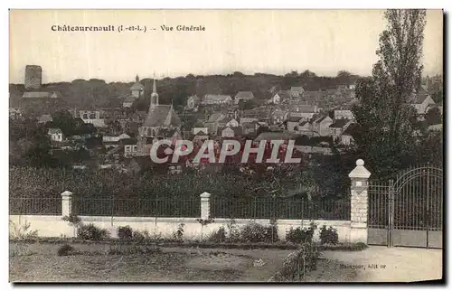 Cartes postales Chateaurenault Vue Generale