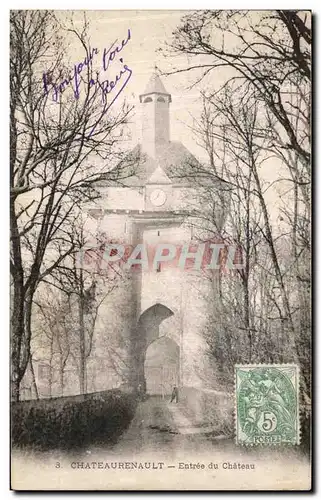 Cartes postales Chateaurenault Entree de Chateau