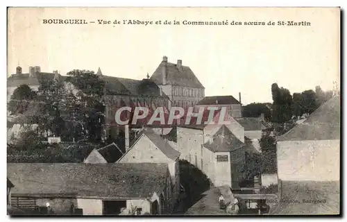 Ansichtskarte AK Bourgueil Vue de l Abbaye et de la Communaute des Soeurs de St Martin